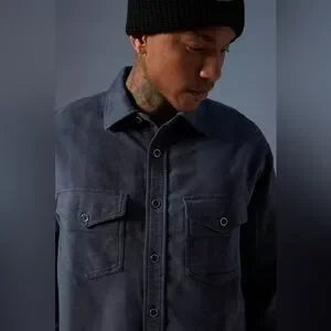 EUC BDG Aiden Chamois Sunwashed Shirt • Size Medium