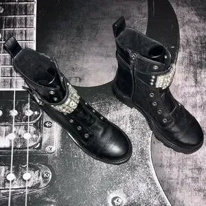 Karl Lagerfeld Maeva Lug Sole Bootie • Black • Size 9 • New