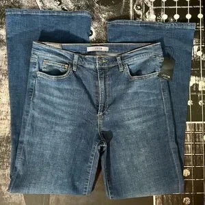 Joe's Jeans High Rise Petite Flare Jeans • Blue Wash • Size 31 • NWT