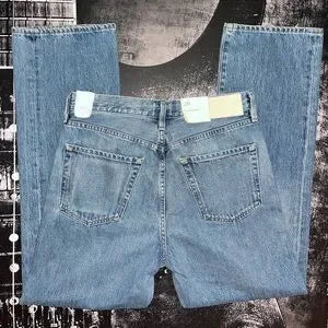 Citizens of Humanity Baretta Relaxed Straight Jeans • Size 28 • Medium Indigo • NWT