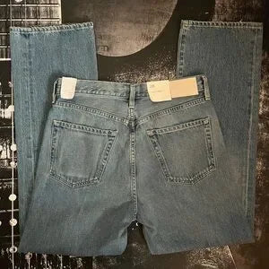 Citizens of Humanity Baretta Relaxed Straight Jeans • Size 28 • Medium Indigo • NWT