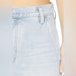 AGOLDE Shona Trouser Jeans • Border Light Blue Wash • Size 29 • NWT
