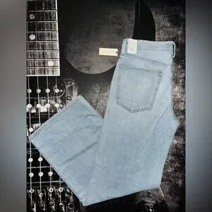 AGOLDE Shona Trouser Jeans • Border Light Blue Wash • Size 29 • NWT