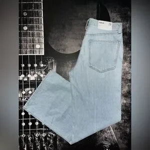 AGOLDE Shona Trouser Jeans • Border Light Blue Wash • Size 29 • NWT