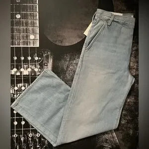 AGOLDE Shona Trouser Jeans • Border Light Blue Wash • Size 29 • NWT