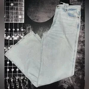 7 for All Mankind Luxe Vintage Lotta High-Rise Wide-Leg Jeans • Maui Light Wash • Size 31 • NWT