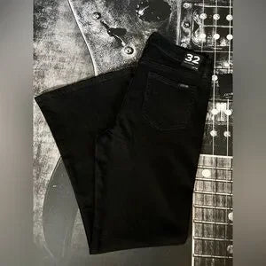 Joe's High Rise Flare Jeans | Black | Size 32 | NWT