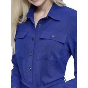 DKNY Button-Down Shirt Dress | NWT | Size 4