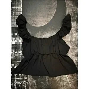 And Now This Off-the-Shoulder Cropped Top | NWOT