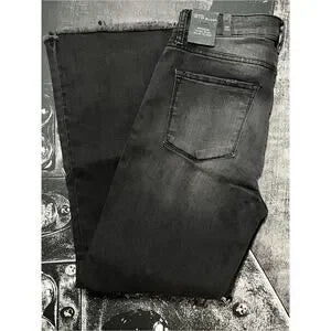 NWT STS Blue Brooke High Rise Kick Flare Jeans • Soft Faded Black • Size 28