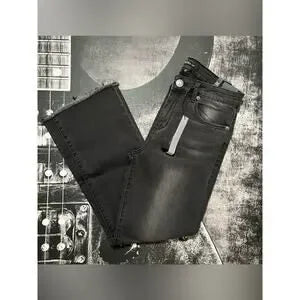 NWT STS Blue Brooke High Rise Kick Flare Jeans • Soft Faded Black • Size 28