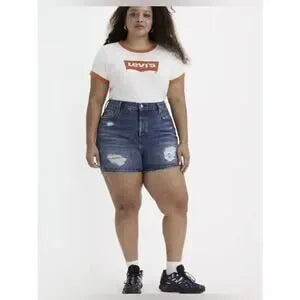 NWT Levi's 501 High Rise Shorts • Size: 18W