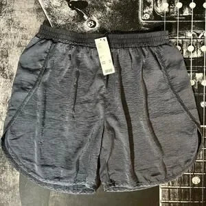 NWT BDG Aura Satin Baggy Longline Short • Size Medium