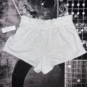Out From Under Neo Sweatshorts • Light Grey • Size Large • NWT