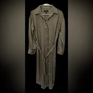 NWT Banana Republic Tie-Waist Maxi Shirt Dress • Size Small