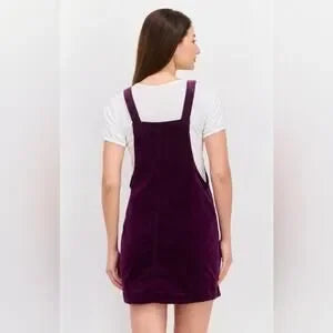 Tinseltown Mini Dress Overalls • Black • Size Medium (Juniors) • NWT