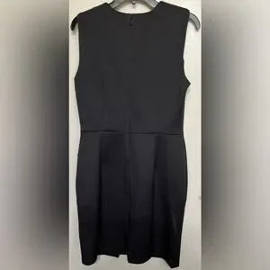 Calvin Klein Black Sleeveless Sheath Dress | LBD | Size 10 | NWT