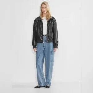 Wilfred Strut Wide-Leg Cargo Jeans | Size 30 | NWT
